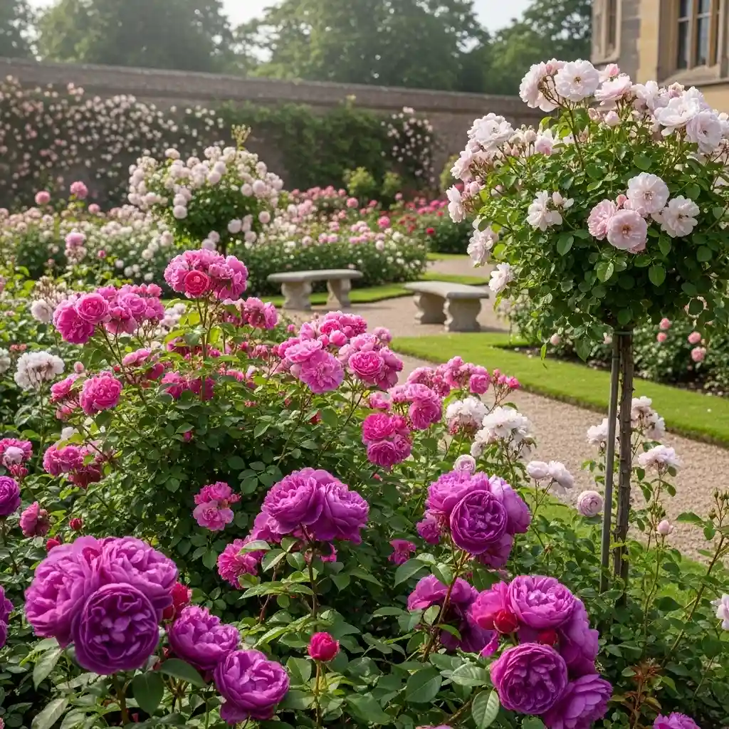 33. Heritage and Old Garden Roses