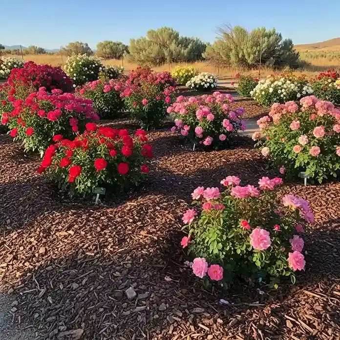 35. Drought Tolerant Rose Garden