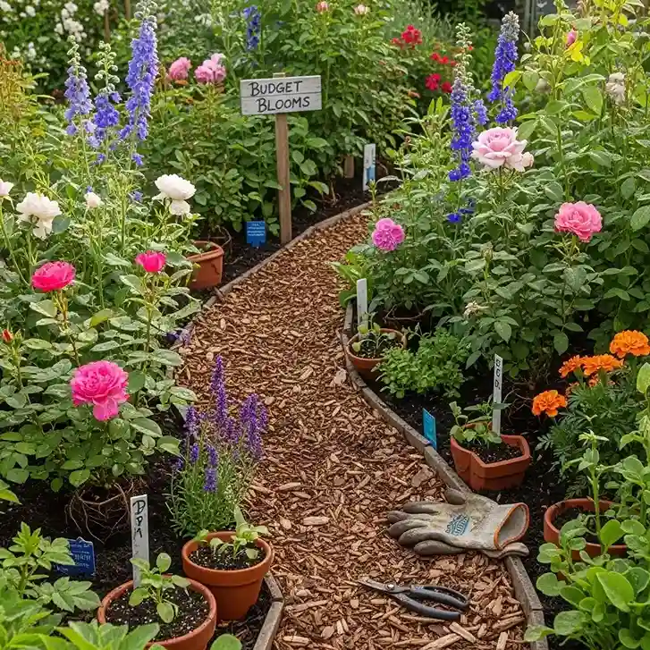 37. Budget Rose Garden