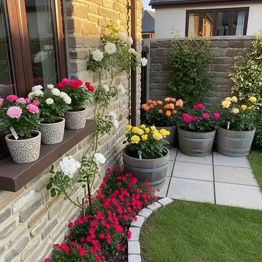 38. Rose Garden for Small Spaces