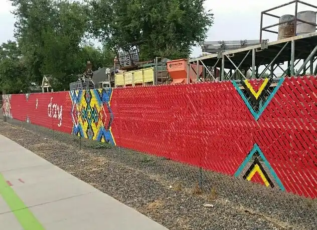4 Fence Mural