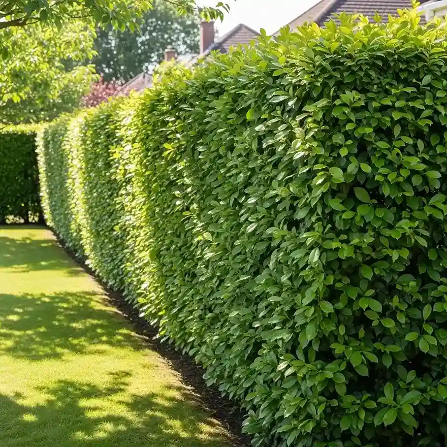 4 Privet Ligustrum ovalifolium