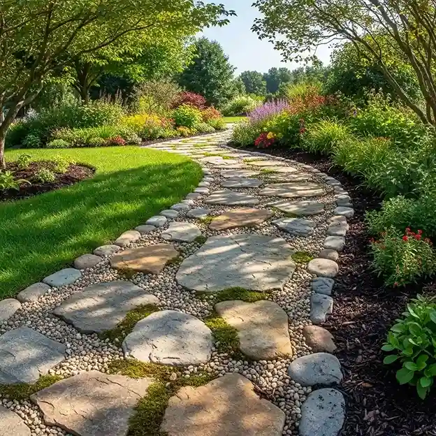 6. Rock Garden Pathway