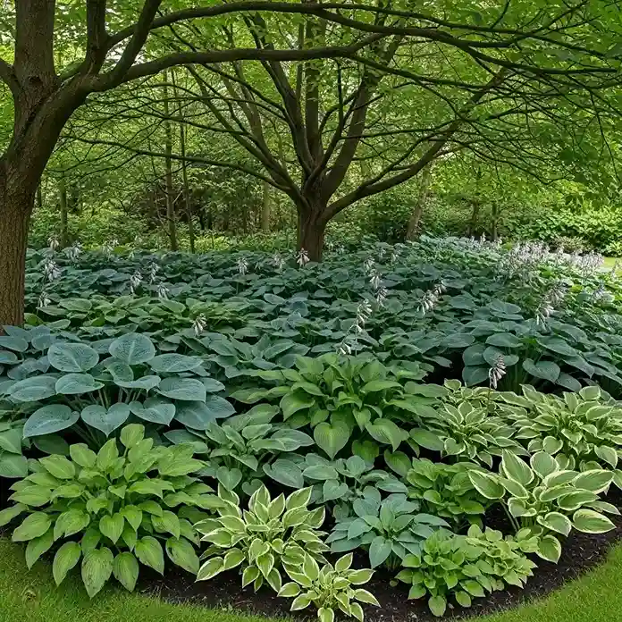 9 Woodland Hosta Collection
