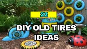 DIY Old Tires Ideas