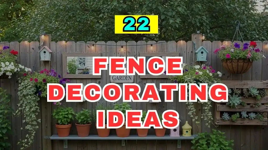 Fence Decorating Ideas