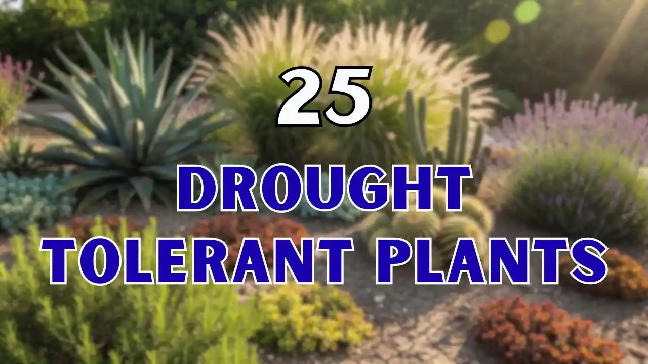 25 Drought Tolerant Plants for a Beautiful, Sun & Water-Wise Garden