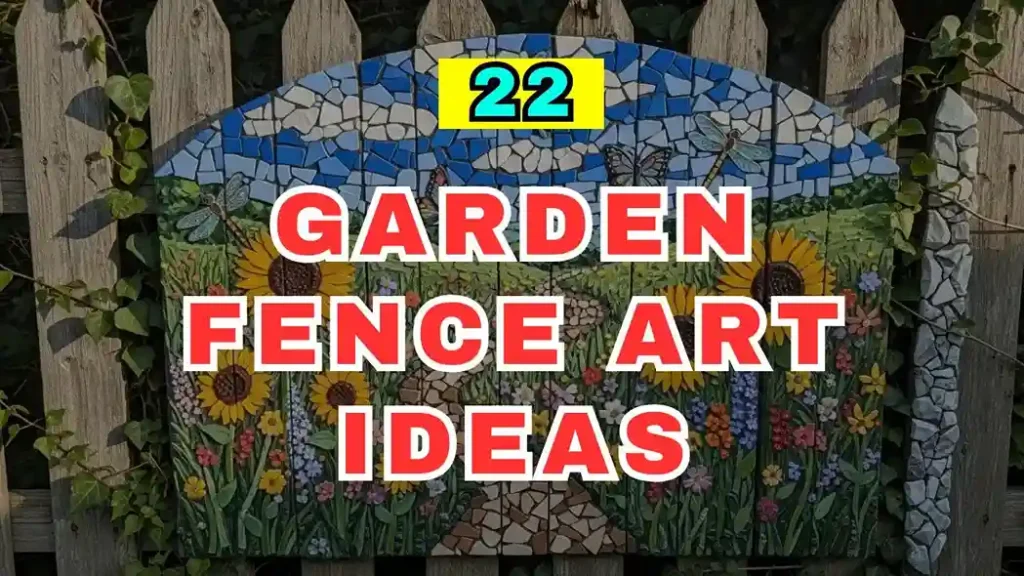 garden fence art