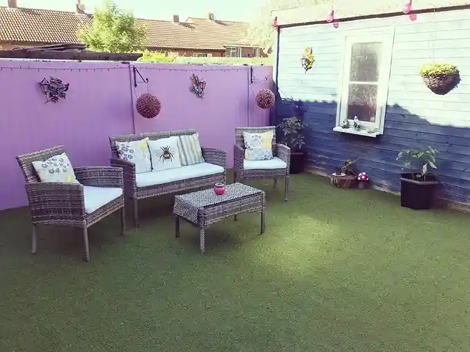 27. Indigo or Deep Purple Fence