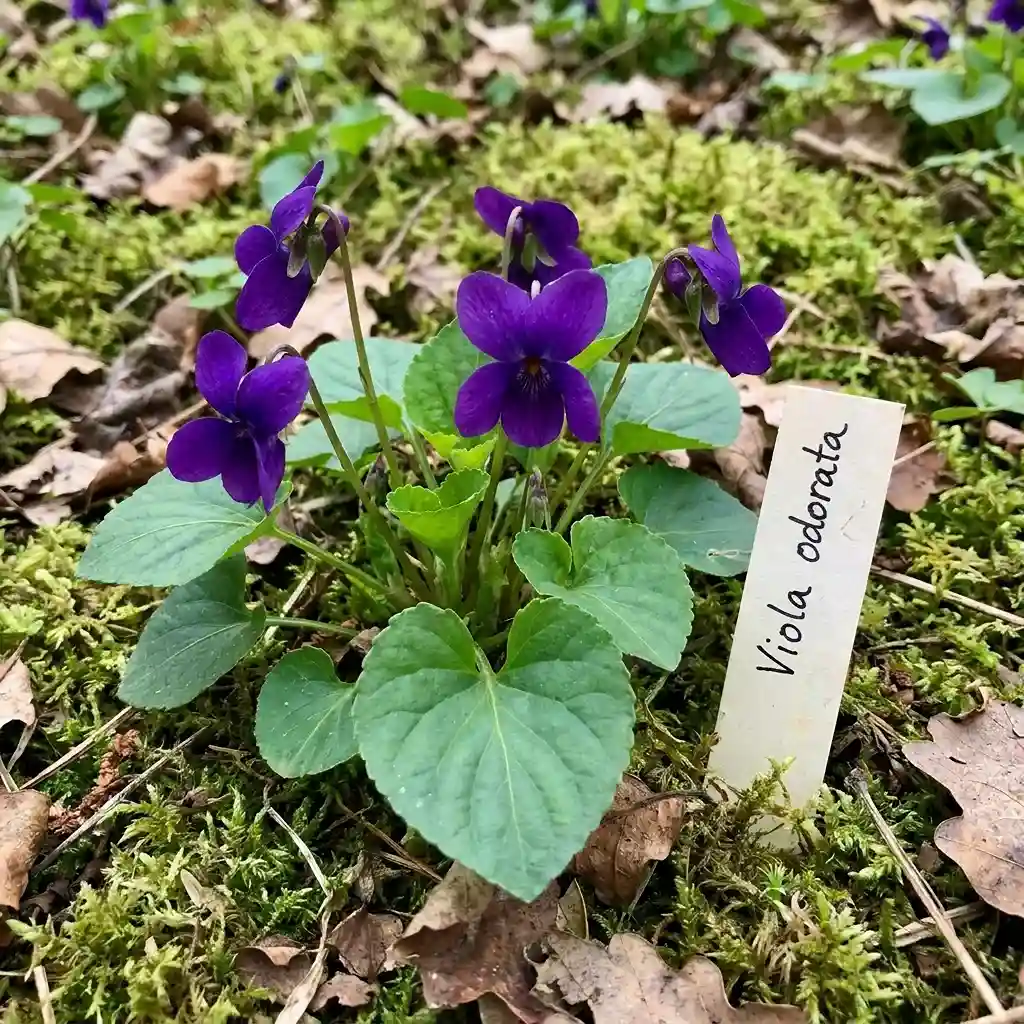 37. Viola — Violet Viola odorata