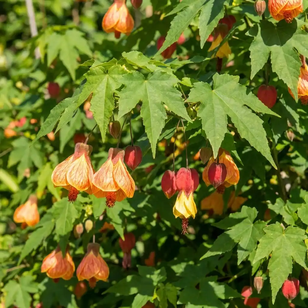 44 Abutilon — Flowering Maple Abutilon hybridum