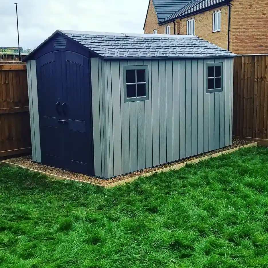 10. Plastic and Vinyl Garden Sheds