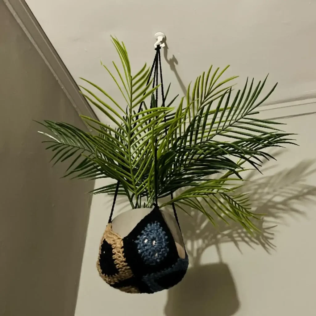 11. Lace Crochet Plant Hanger Pattern