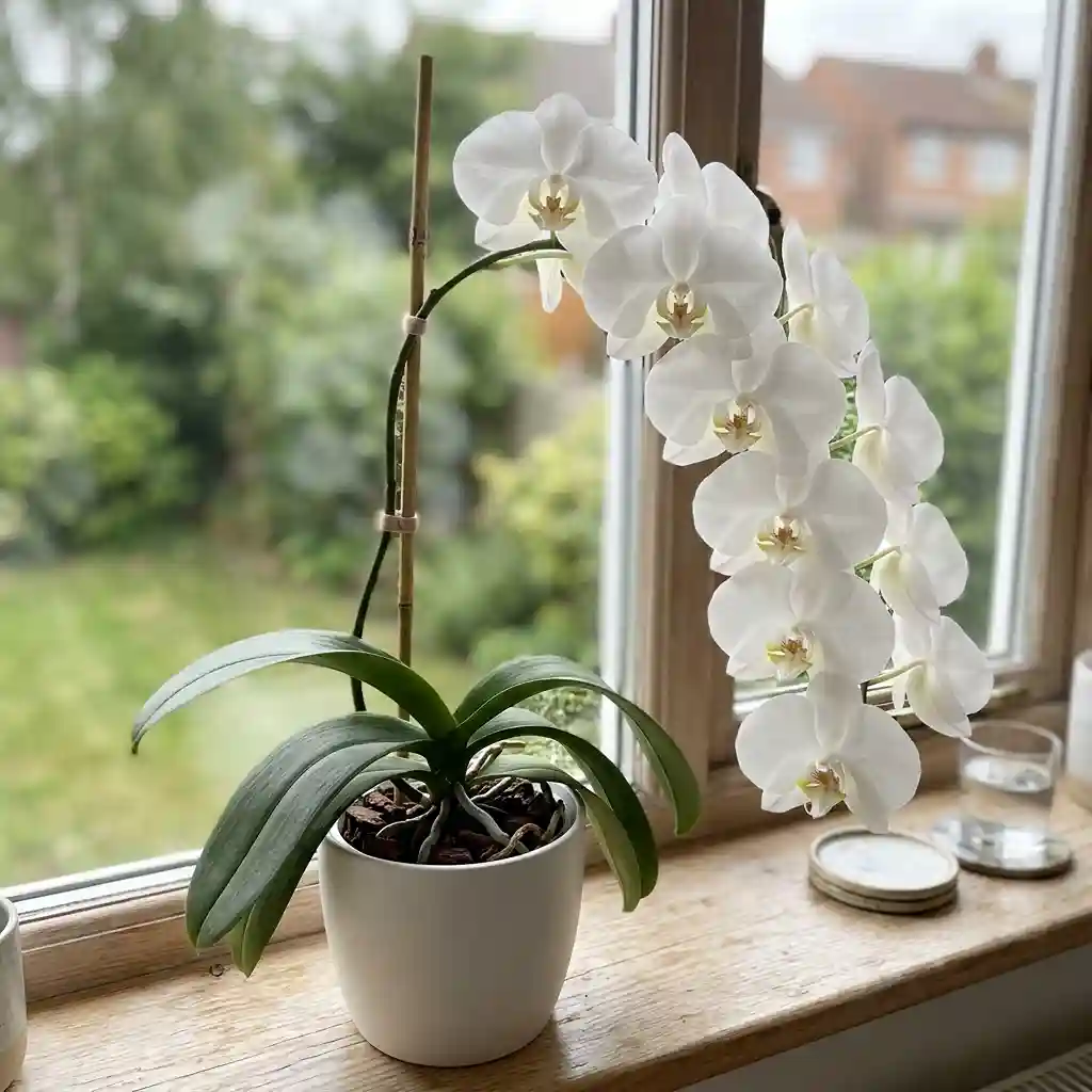11. White Orchid Phalaenopsis