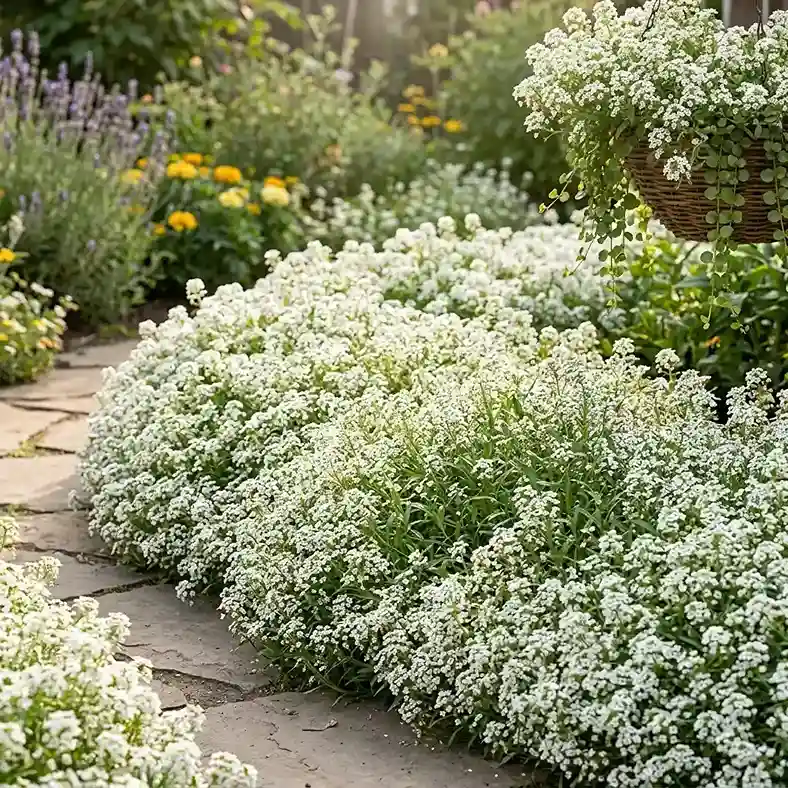 20. White Alyssum Lobularia maritima
