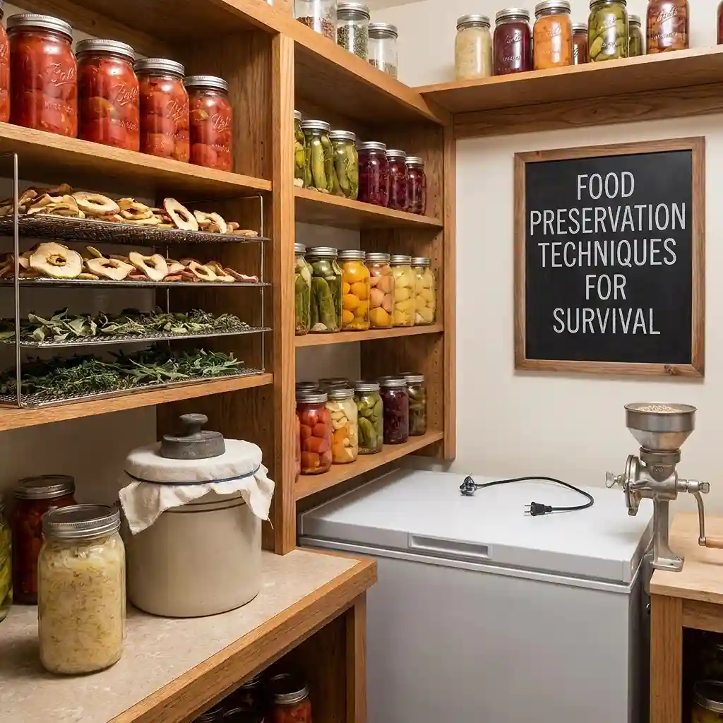 21. Food Preservation Techniques for Survival