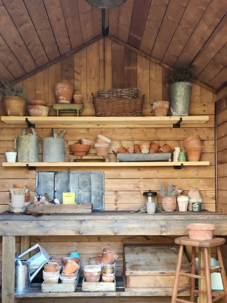 21. Garden Shed Storage Ideas