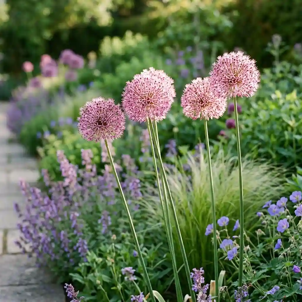 23. Pink Allium Allium