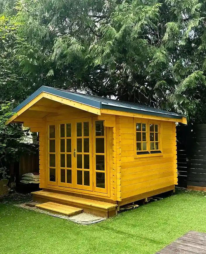 26. Garden Shed Painting and Exterior Finishing