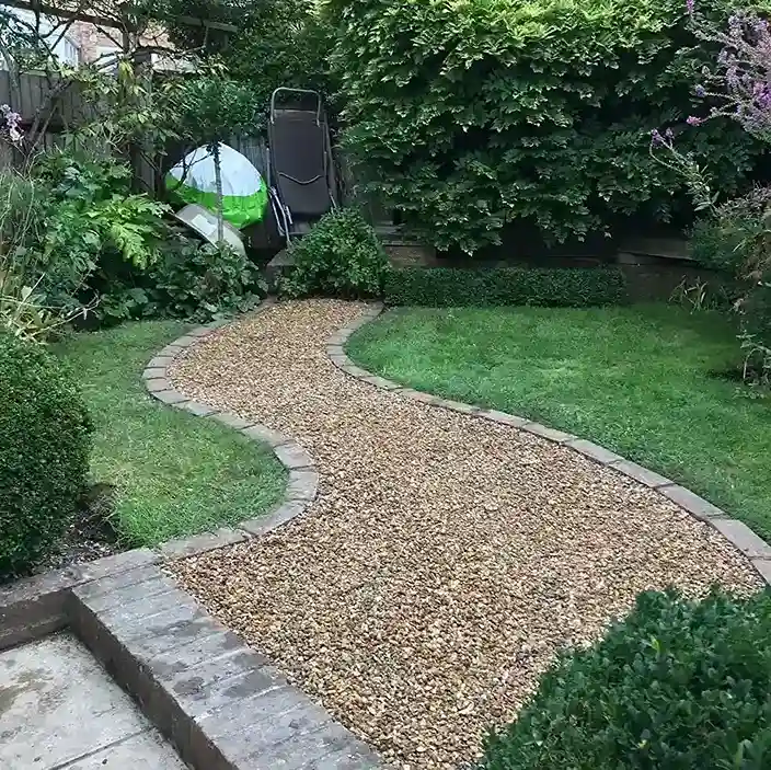 5. Gravel Garden Path
