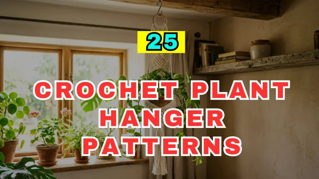 Crochet Plant Hanger Patterns