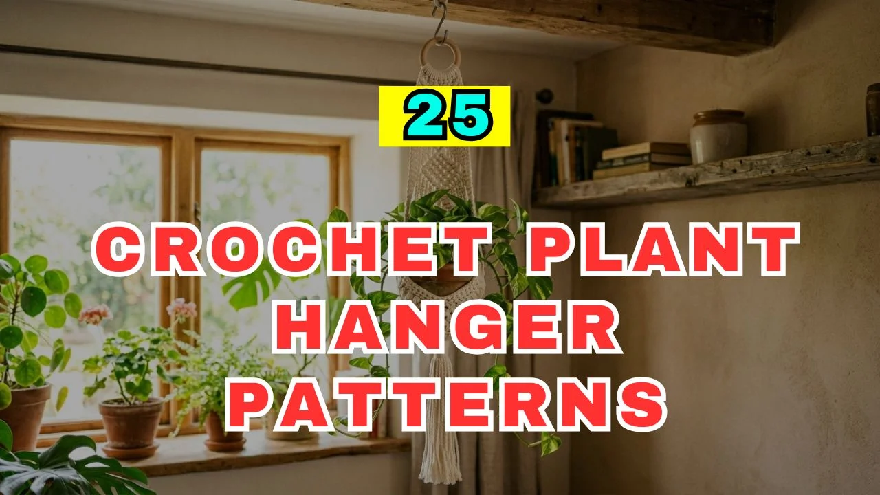 Crochet Plant Hanger Patterns