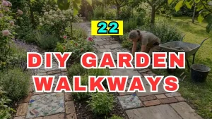 DIY Garden Walkway